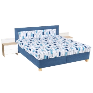 Čalouněná postel JITKA, Velikost postele 160x200, Varianta matrace Standart PLUS Prokond