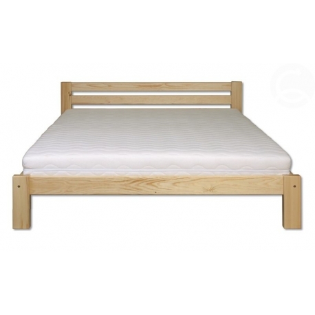 Masivní postel borovice