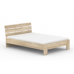 Moderní postel REA Nasťa 140x200cm - dub bardolino
